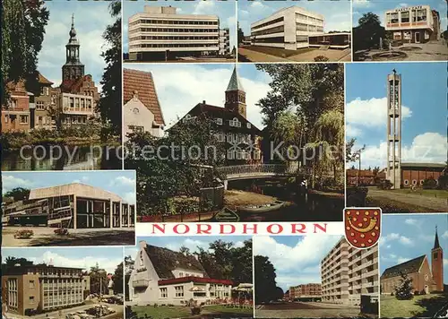 Nordhorn Orts und Teilansichten Kirchen Kat. Nordhorn