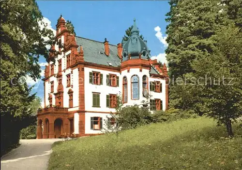 Badenweiler Grossherzogliches Palais Kat. Badenweiler