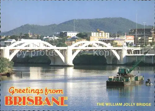 Brisbane Queensland The William Jolly Bridge Kat. Brisbane