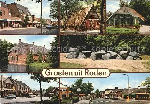Roden Netherlands Orts und Teilansichten Dorfmotive Kat. Roden