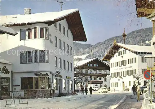 Kirchberg Tirol Strassenpartie Kat. Kirchberg in Tirol