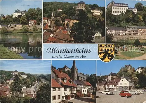 Blankenheim Ahr Orts und Teilansichten Ahrpartie Kat. Blankenheim