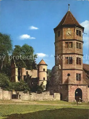 Hirsau Ehem Benediktinerkloster Schloss mit Torturm Kat. Calw