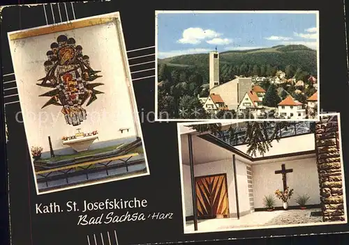 Bad Sachsa Harz Kath St Josefskirche Altar  Kat. Bad Sachsa