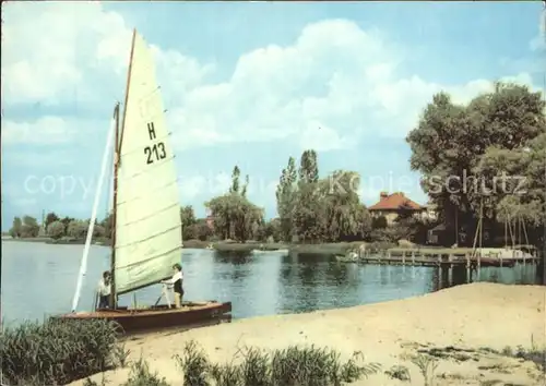 Plaue Havel Am Bootshaus Kat. Brandenburg