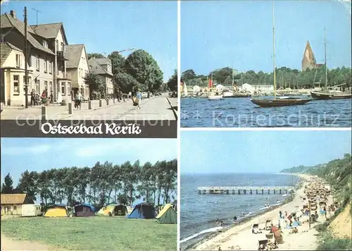 Rerik Ostseebad mit Hafen Strand Camping Kat. Ostseebad Rerik
