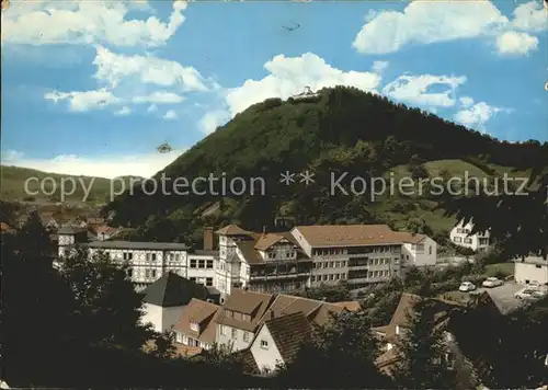Bad Lauterberg Kneippsanatorium St. Benno Stift Kat. Bad Lauterberg im Harz