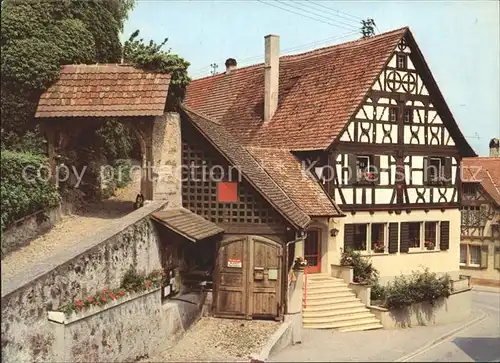 Kiechlinsbergen Gasthaus zur Stube Kat. Endingen am Kaiserstuhl