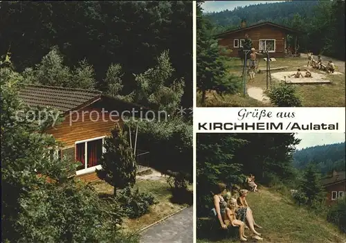 Kirchheim Hessen Ferienhaeuser am Sonnenblick im Aulatal Kat. Kirchheim
