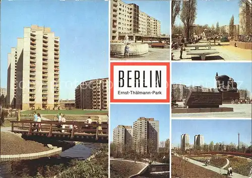Berlin Ernst Thaelmann Park Kat. Berlin