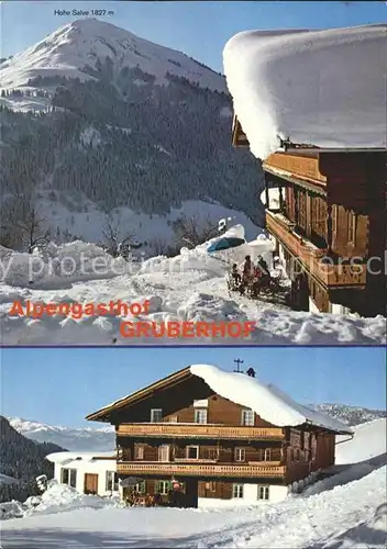 Soell Alpengasthof Gruberhof Hohe Salve  Kat. Soell