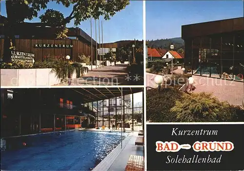 Bad Grund Kurzentrum Soleballenbad  Kat. Bad Grund (Harz)