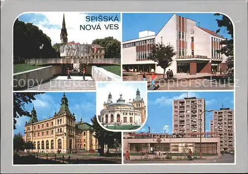 Spisska Nova Ves banske mesto vychodiskom Slovenskeho raja  Kat. Spisska Nova Ves