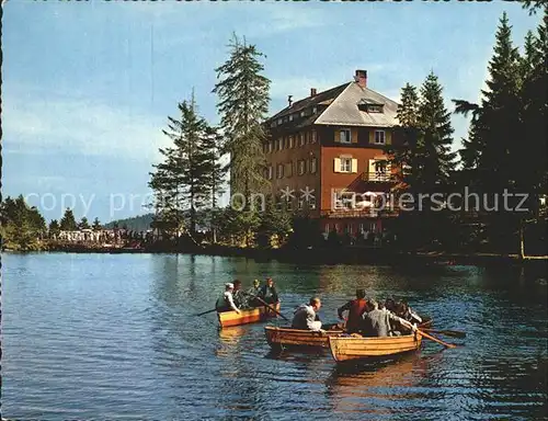 Mummelsee Boot Hotel  Kat. Seebach