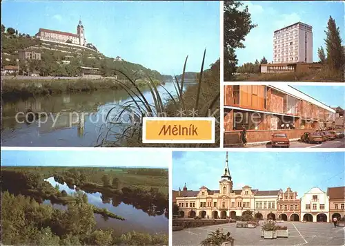 Melnik Tschechien Zamek Hotel Ludmila Namesti Kat. Melnik
