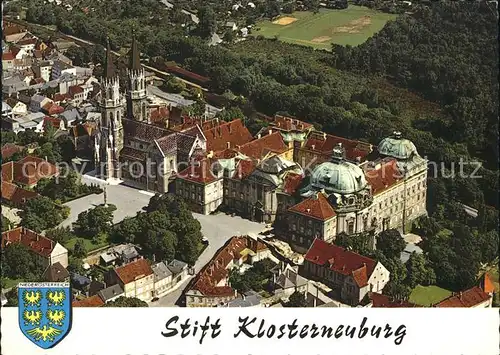 Klosterneuburg Fliegeraufnahme Stift  Kat. Klosterneuburg