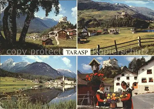 Tarasp Schloss Sparsels Fontana Val Plavna  Kat. Tarasp