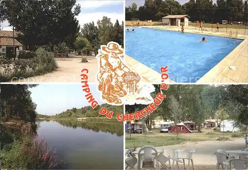 Cardet Camping du Chercheur d Or Piscine Tennis Jeux Kat. Cardet