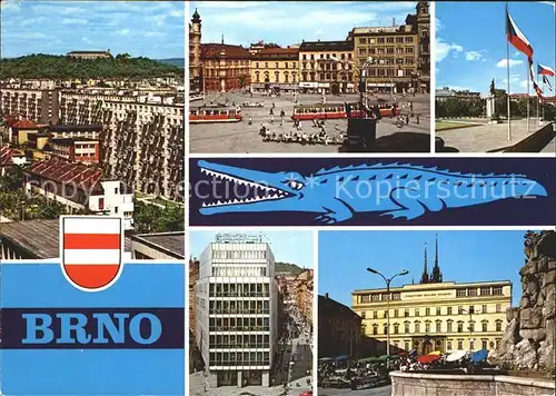 Brno Bruenn Spilberk Namesti Svobody Namesti Rude armady Obchodni dum Centrum Namesti 25 unora Kat. Brno