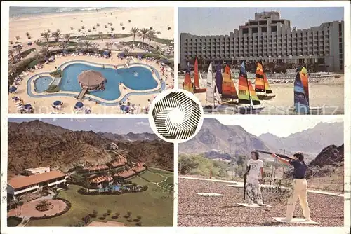 Dubai Jebel Ali Hotel Windsurfen Schiessen Fliegeraufnahme Kat. Dubai