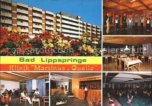 Bad Lippspringe Klinik Martinus Quelle mit Therapiezentrum Kat. Bad Lippspringe