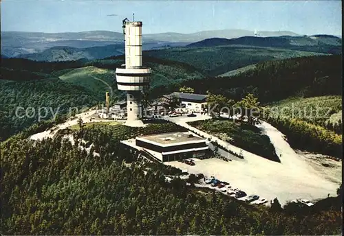 Bad Sachsa Harz Hotel Berghof Ravensberg Aussichtsberg Fliegeraufnahme Kat. Bad Sachsa