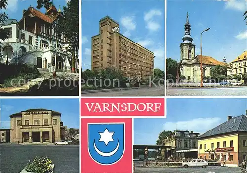 Varnsdorf Restaurace Hradek Elite np Namesti 1. maje Mestske divadlo Hranicni prechod do NDR Kat. Warnsdorf