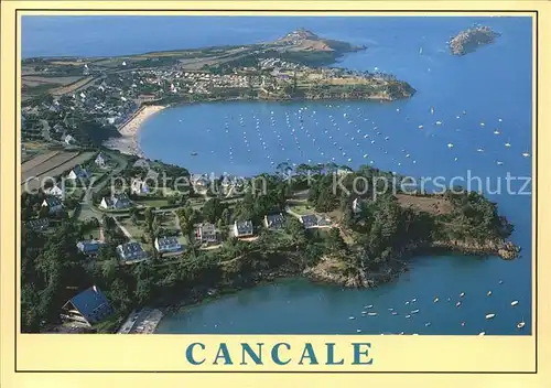 Cancale Port Pican Port Mer Pointe du Grouin vue aerienne Kat. Cancale