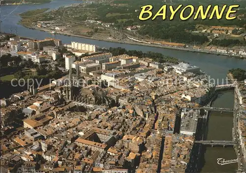Bayonne Pyrenees Atlantiques Vue aerienne Kat. Bayonne
