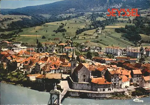 Seyssel Haute Savoie Vue generale aerienne Kat. Seyssel