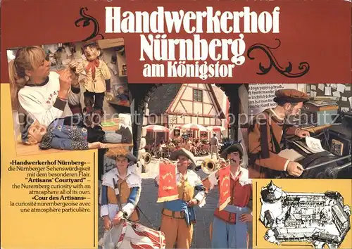 Nuernberg Handwerkerhof am Koenigstor Kat. Nuernberg