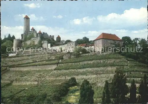 Neckarzimmern Burg Hornberg am Neckar Ritter Goetz von Berlichingen Kat. Neckarzimmern