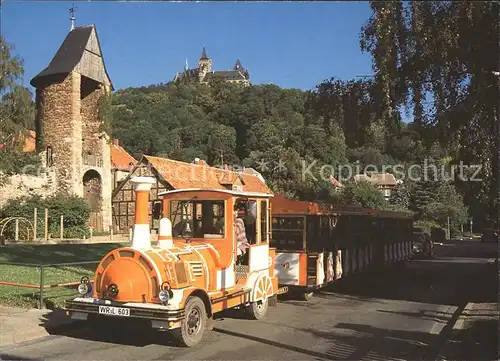 Wernigerode Harz Bimmelbahn Schloss Kat. Wernigerode