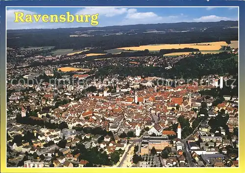 Ravensburg Wuerttemberg Fliegeraufnahme Kat. Ravensburg