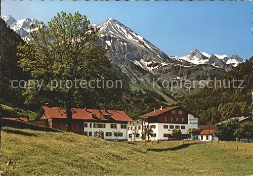 Birgsau Gasthof Allgaeuer Alpen  Kat. Oberstdorf