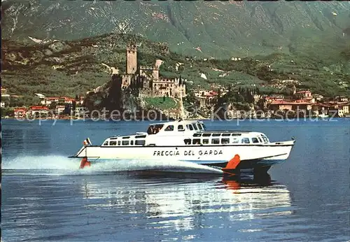 Malcesine Lago di Garda Freccia del Garda Catamarano Kat. Malcesine