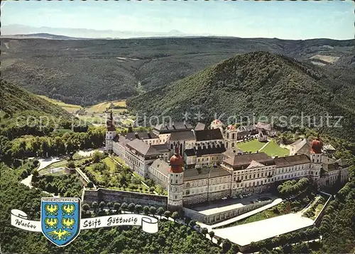 Furth Goettweig Benediktinerstift Goettweig Fliegeraufnahme Kat. Furth bei Goettweig