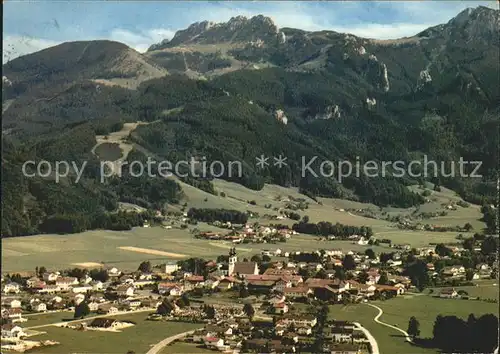 Aschau Chiemgau Luftkurort mit Kampenwand Bayerische Alpen Kat. Aschau i.Chiemgau