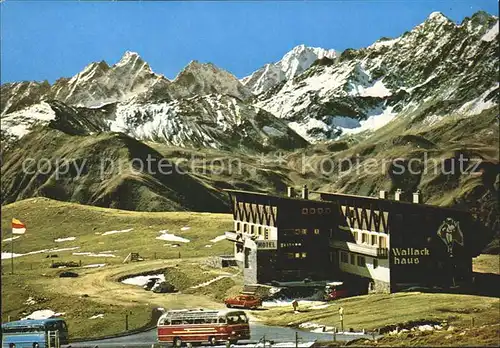 Heiligenblut Kaernten Berggasthof Wallack Haus Grossglockner Hochalpenstrasse Schobergruppe Kat. Heiligenblut