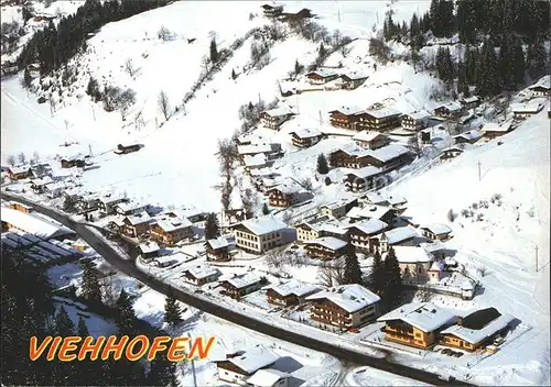 Viehhofen Salzburg Wintersportplatz Glemmtal Fliegeraufnahme / Viehhofen /Pinzgau-Pongau