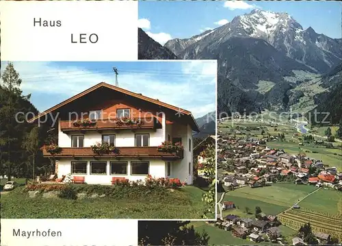 Mayrhofen Zillertal Haus Leo Pension Alpen Kat. Mayrhofen