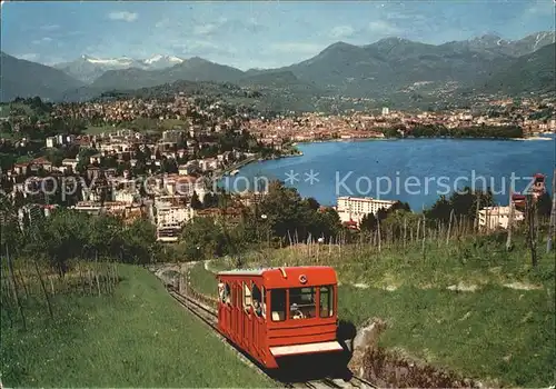 Paradiso Lago di Lugano Bergbahn del S. Salvatore Kat. Paradiso