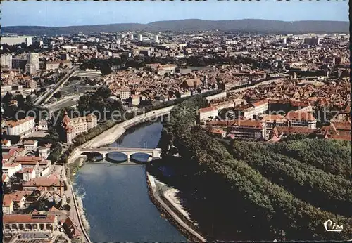 Besancon Doubs Fliegeraufnahme Pont Canot  Kat. Besancon