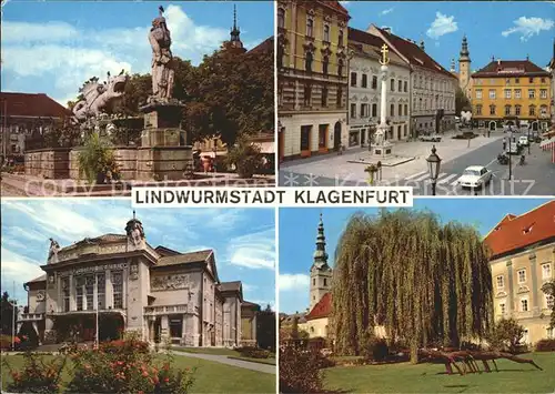 Klagenfurt Woerthersee Lindwurmstadt / Klagenfurt /Klagenfurt-Villach