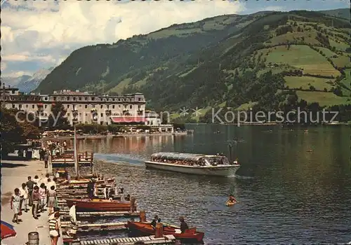 Zell See Promenade am Grandhotel Kat. Zell am See