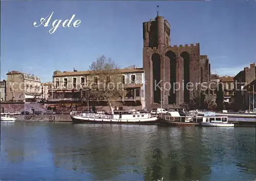 Agde Cathedrale St. Etienne Kat. Agde