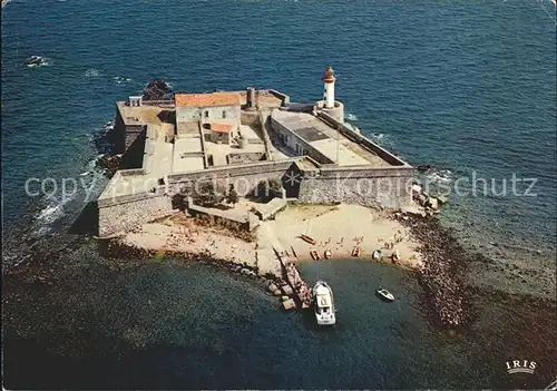 Cap d Agde Fliegeraufnahme Fort Brescou Kat. Agde