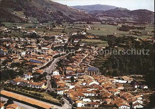 Saint Jean Pied de Port Fliegeraufnahme Kat. Saint Jean Pied de Port