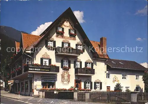 Garmisch Partenkirchen Haus Maier  Kat. Garmisch Partenkirchen