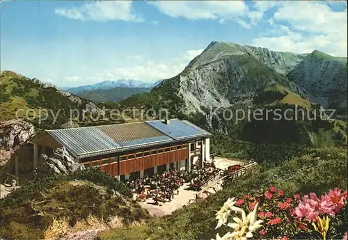 Koenigssee Aussichtsterrasse Bergstation Jennerbahn 